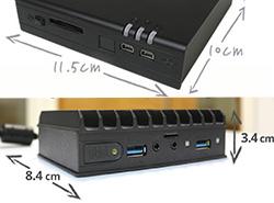 Comparing Fitlet2 and FitPC2